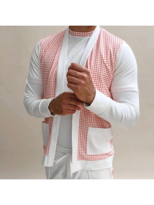 Men's Two-Tone Long Sleeve T-Shirt HE1009-03-03