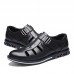 Men Hook Loop Hollow Out Business Casual Dress Sandals