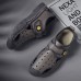 Men Breathable Microfiber Leather Closed Toe Casual Outdoor Sandals