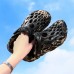 Men Two Ways Hollow Out Casual Outdoor Slippers