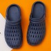 Men Breathable Hollow Out Two Ways Casual Slippers