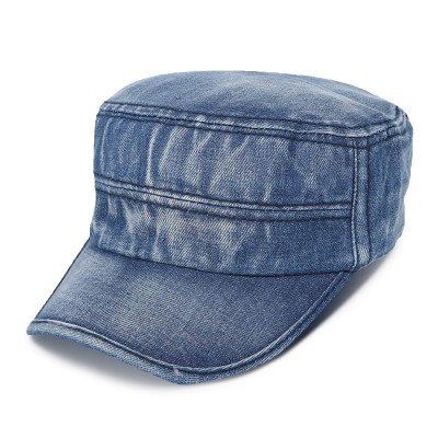 Men Denim Outdoor Sunshade All  match Adjustable Casual Vintage Flat Hats