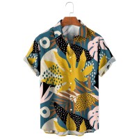 Exotic Tropical Plant Resort Short Sleeve Shirt